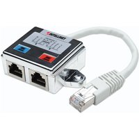 Intellinet 2-Port Modular Distributor. Cat5e. FTP. allows two RJ45 por