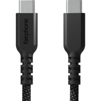 Fairphone ACCABL-2CC-WW1 USB cable USB 2.0 1 m USB C Black