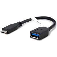 Plugable Technologies USB C to USB Adapter Cable with Driverless Technology, Enables Connection of USB Type C Laptop, Tablet, or Phone to a USB 3.0 Device (8 inch / 20 cm)