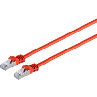 Microconnect SFTP7005R networking cable Red 0.5 m Cat7 S/FTP (S-STP)