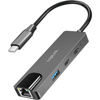 LogiLink UA0432 laptop dock/port replicator Wired USB 3.2 Gen 1 (3.1 G