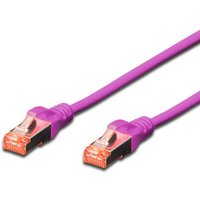 FDL 10M CAT.6a 10Gb S-FTP LSZH PATCH CABLE - VIOLET