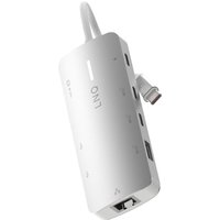 LINQ byELEMENTS 8in1 Pro USB-C 10Gbps Multiport Hub with 4K HDMI. Ethe