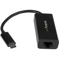 StarTech.com USB-C to Gigabit Ethernet Adapter. Black. Thunderbolt 3 /