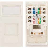 Cablenet CNL 24PK 25x50mm C6 UTP MODULE Wh networking cable