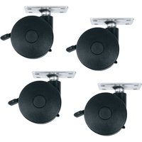 Middle Atlantic Caster Kit for Laminate Racks Heavy Duty