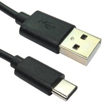 Cables Direct 1m USB 2.0 Type C -A Blk