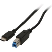 2-Power CAB5014A USB cable 1 m USB C USB B Black