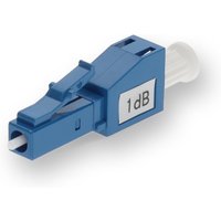 AddOn Networks 1dB Fixed LC/UPC Male to LC/UPC Female OS1 SMF Simplex