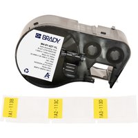 Brady M4-91-427-YL printer label Black. Yellow Self-adhesive printer l
