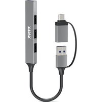 Port Designs 900160 interface hub USB Type-C 5000 Mbit/s Silver
