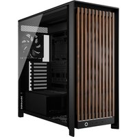 Corsair FRAME 5000D WOOD RS Midi Tower Black. Walnut