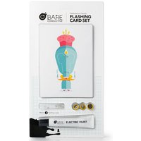 Bare Conductive Flashing Greeting Card Set Celebration Circuit