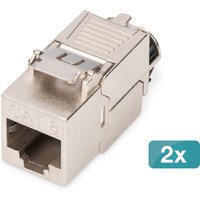 Digitus CAT 8.1 Keystone module. shielded. tool-free mounting connecti