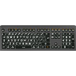 Logickeyboard LKB-LPWB-A2M-UK Keyboard Home Usb Qwerty English Grey