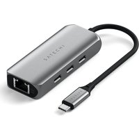 Satechi ST-H3C25EM interface hub USB Type-C 10000 Mbit/s Grey