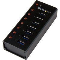 StarTech.com 7-Port USB 3.0 Hub - Desktop or Wall-Mountable Metal Encl