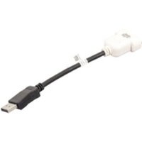 DELL DisplayPort/DVI-D Black. White