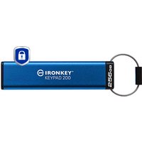 Kingston Technology IronKey 256GB Keypad 200. FIPS 140-3 Lvl 3 AES-256