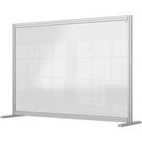 Nobo Premium Plus Clear Acrylic Protective Desk Divider Screen Modular
