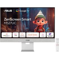 ASUS ZenScreen Smart Monitor MS27UC computer monitor 68.6 cm (27") 3840 x 2160 pixels 4K Ultra HD LCD Grey