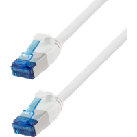 LogiLink Patch cable Cat.6A SLIM S/FTP LSZH. white. 5.00 m. SlimLine