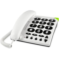 Doro PhoneEasy 311c Analog telephone White Doro PhoneEasy 311c Analog telephone White