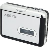 LogiLink UA0156 cassette player 1 deck(s) Black. Silver