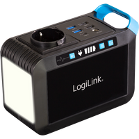 LogiLink Portable power station. 80W