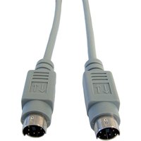 Cables Direct EX-101 PS/2 cable 3 m 6-p Mini-DIN Grey