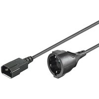 Microconnect PE130200 power cable Black 2 m C14 coupler