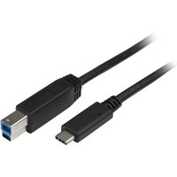 StarTech.com 6.6ft (2m) USB-B to USB-C Cable. USB 5Gbps. Data Cord. US