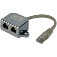 MCL Dedoubleur ethernet blinde networking cable Metallic