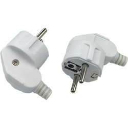 Microconnect Ngled Schuko Power Plug.