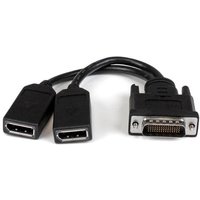 StarTech.com 8" (20 cm) DMS-59 to Dual DisplayPort Adapter Cable
