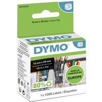 Dymo 11353/S0722530 DirectLabel-etikettes 13mm x 25mm for Dymo 400 Duo