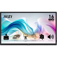 MSI PRO MP165 E6 portable TV/monitor Portable monitor Black 39.6 cm (1