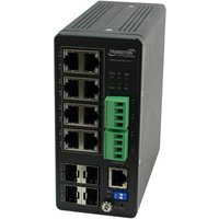 Lantronix SISPM1040-384-LRT-C network switch Unmanaged L2 Gigabit Ethe