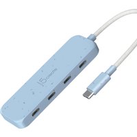 j5create Eco-Friendly USB-C to 4-Port Type-C Gen 2 Hub