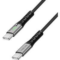 LogiLink USB 3.2 Gen2x2 Type-C cable. C/M to C/M. 20 Gbps. 240W.4K.LED