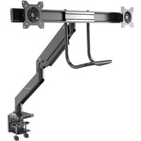StarTech.com Desk Mount Dual Monitor Arm - Ergonomic Dual Monitor VESA