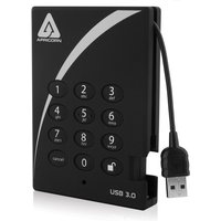 Apricorn Aegis Padlock external hard drive 2 TB Black