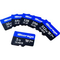 iStorage microSD card 128GB MicroSDXC UHS-III Class 10