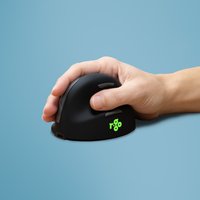 R-Go Tools Ergonomic mouse R-Go HE Break with break software. medium (