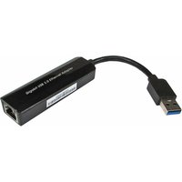 Cablenet 20cm USB 3.0 Type A Male - Gigabit Ethernet RJ45 Tailed Adapt