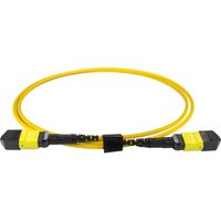 Cablenet 10m OS2 MPO (F) to MPO (F) Female 12F Yellow Trunk Cable Meth