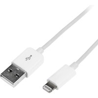 LogiLink 1m. Lightning - USB White