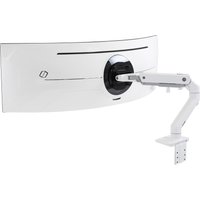 Ergotron HX Series HX Desk Monitor Arm with HD Pivot (white)