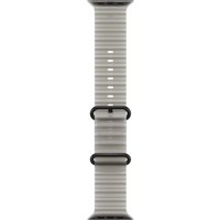 Apple 49mm Translucent Gray Ocean Band - Black Titanium Finish