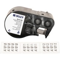 Brady M4-91-498 printer label Black. White Self-adhesive printer label